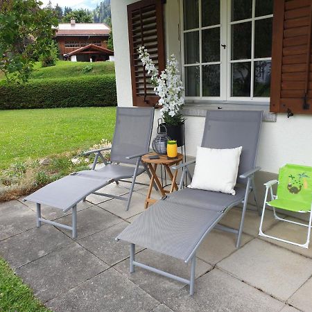 Chalet Spitzhorn - Your Peak Getaway - Private Terrasse & Gratis Parkplatz 그체이 외부 사진
