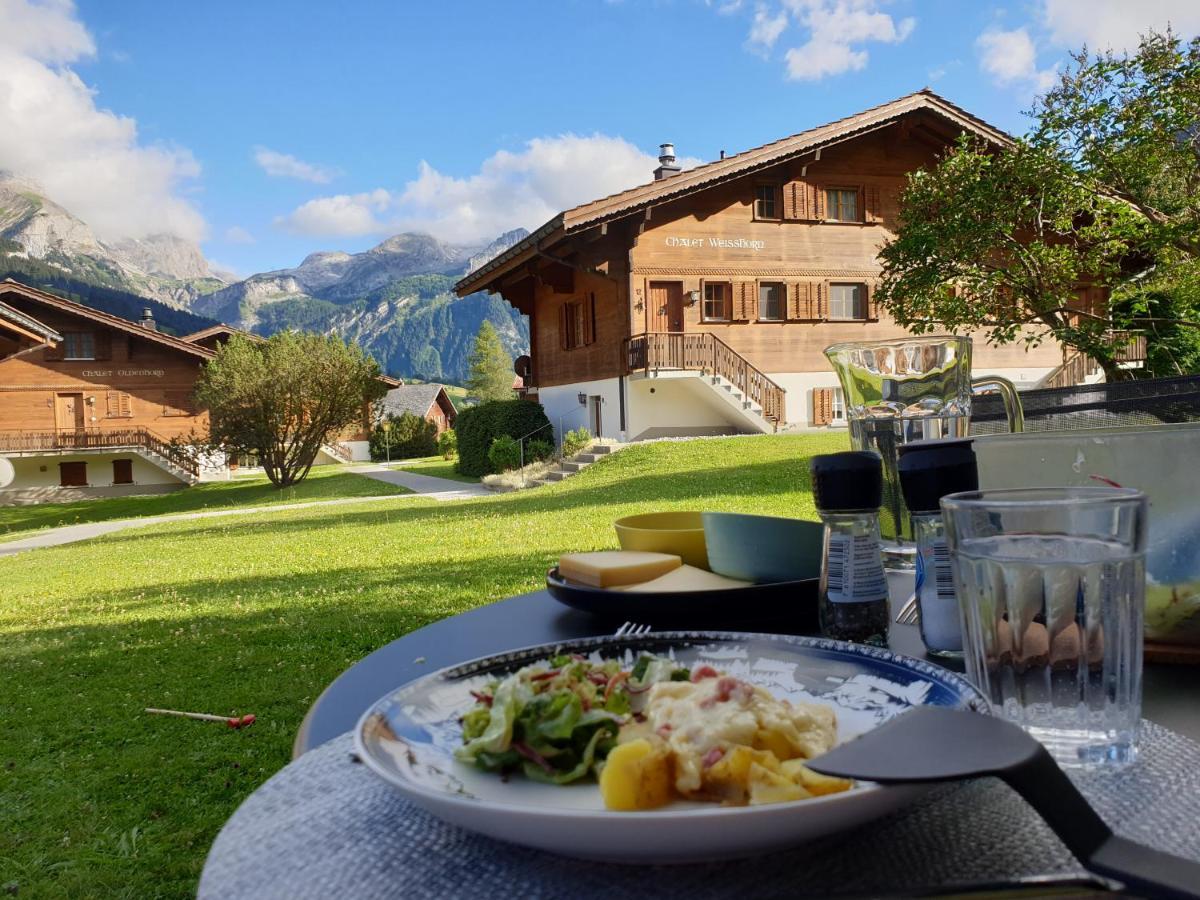 Chalet Spitzhorn - Your Peak Getaway - Private Terrasse & Gratis Parkplatz 그체이 외부 사진